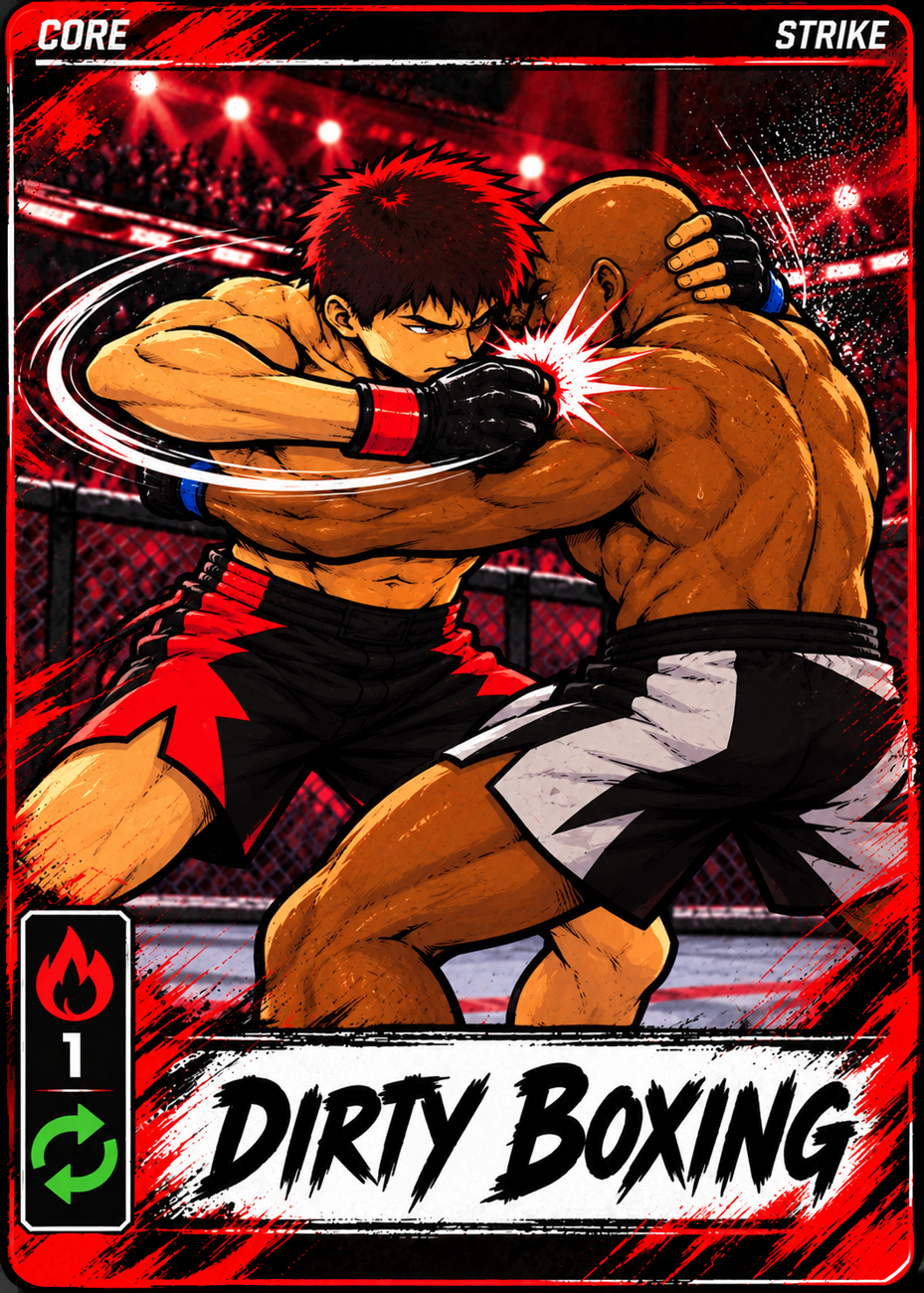 Dirty Boxing card