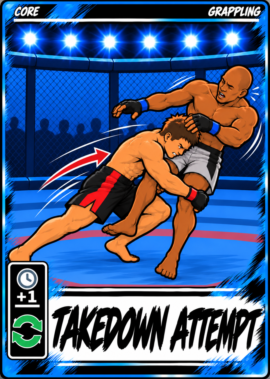 Takedown Attempt card