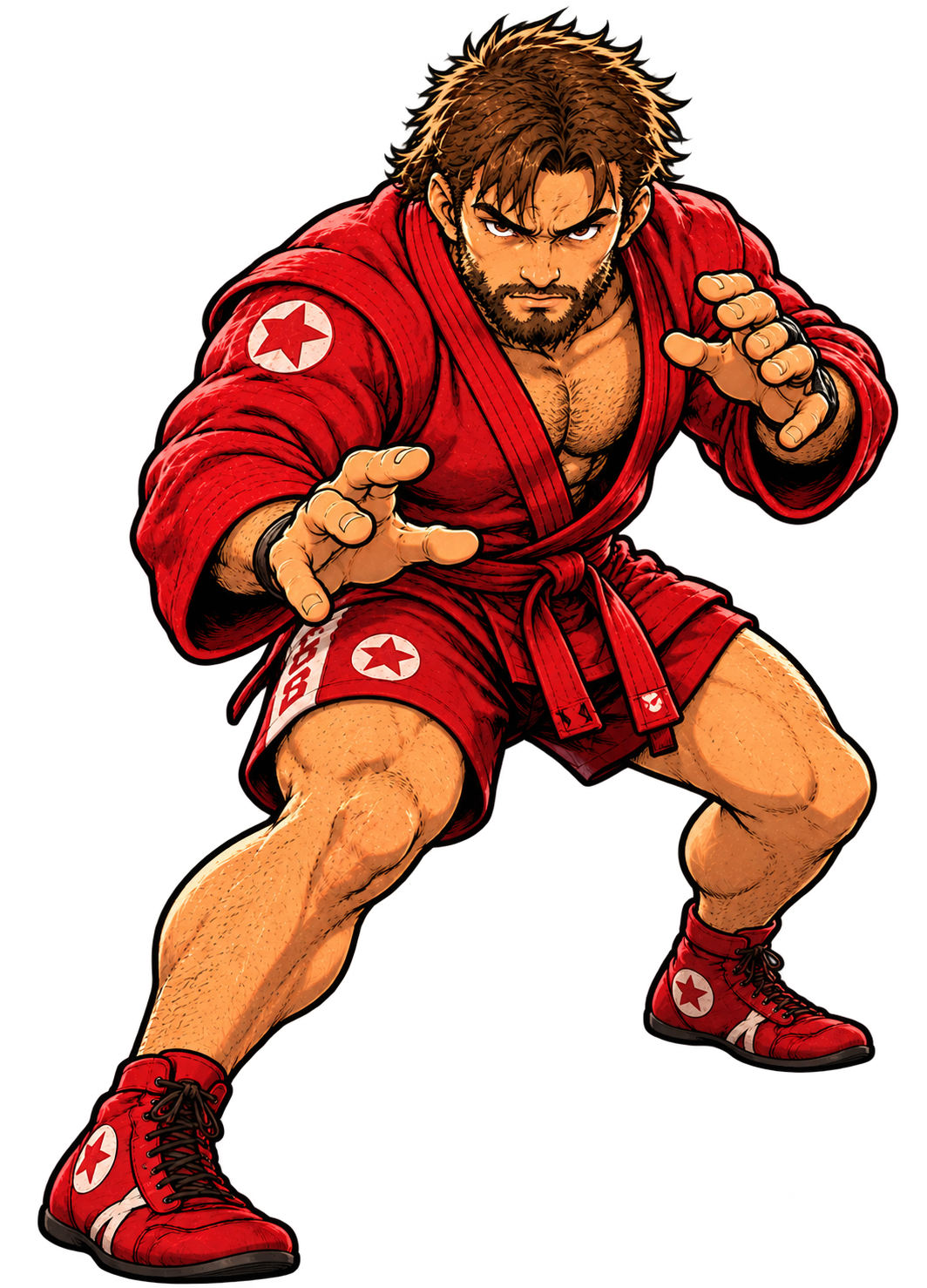 Sambo archetype illustration