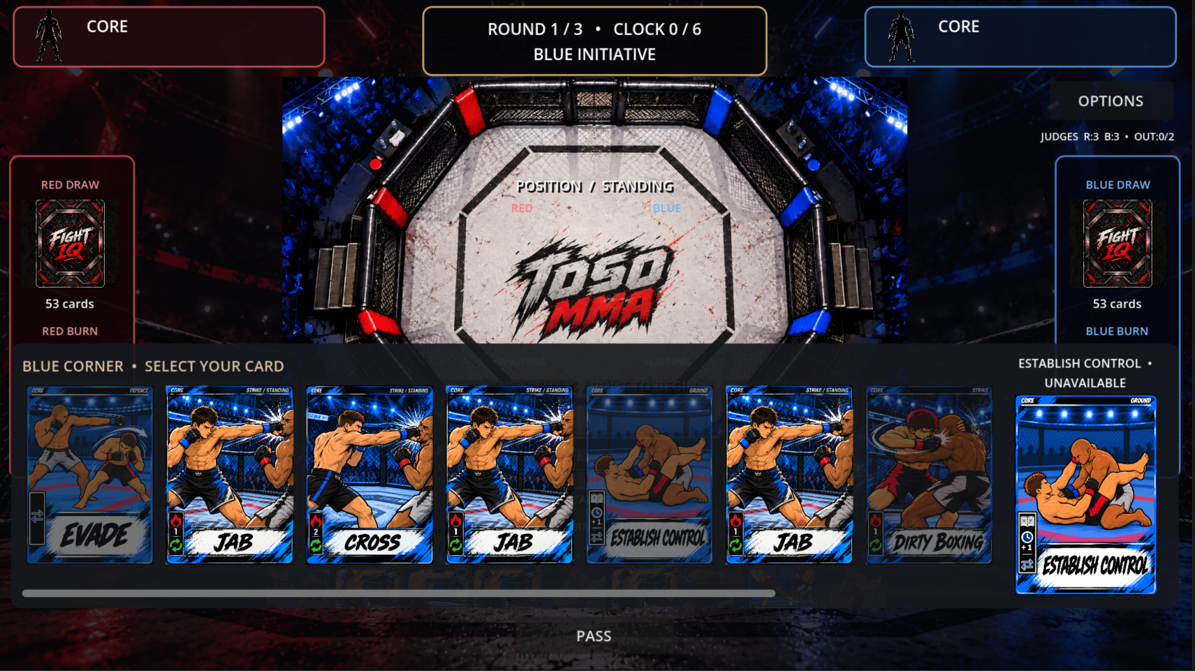 TOSO MMA pre-alpha development capture 6