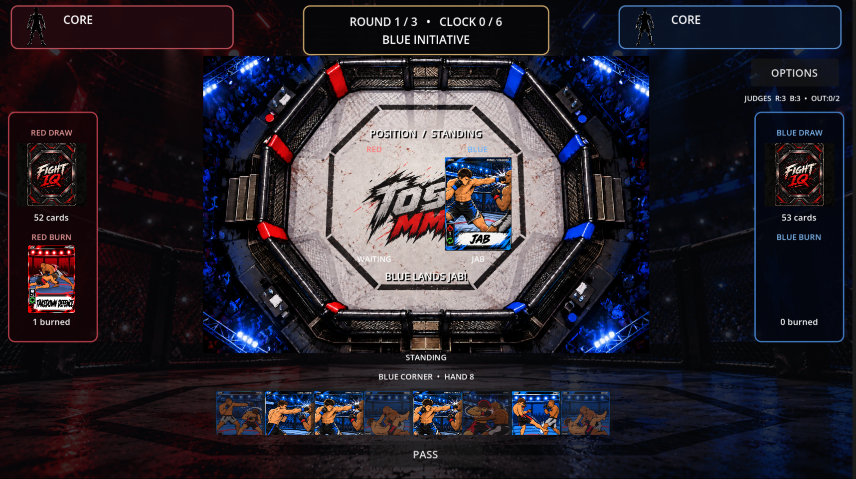 TOSO MMA pre-alpha development capture 7