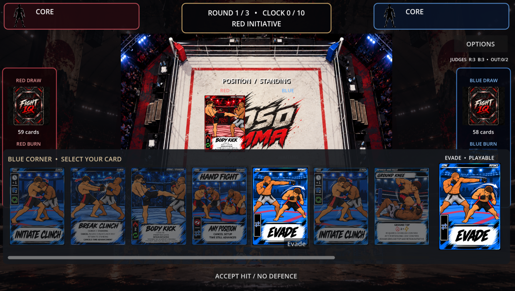 TOSO MMA pre-alpha development capture 8