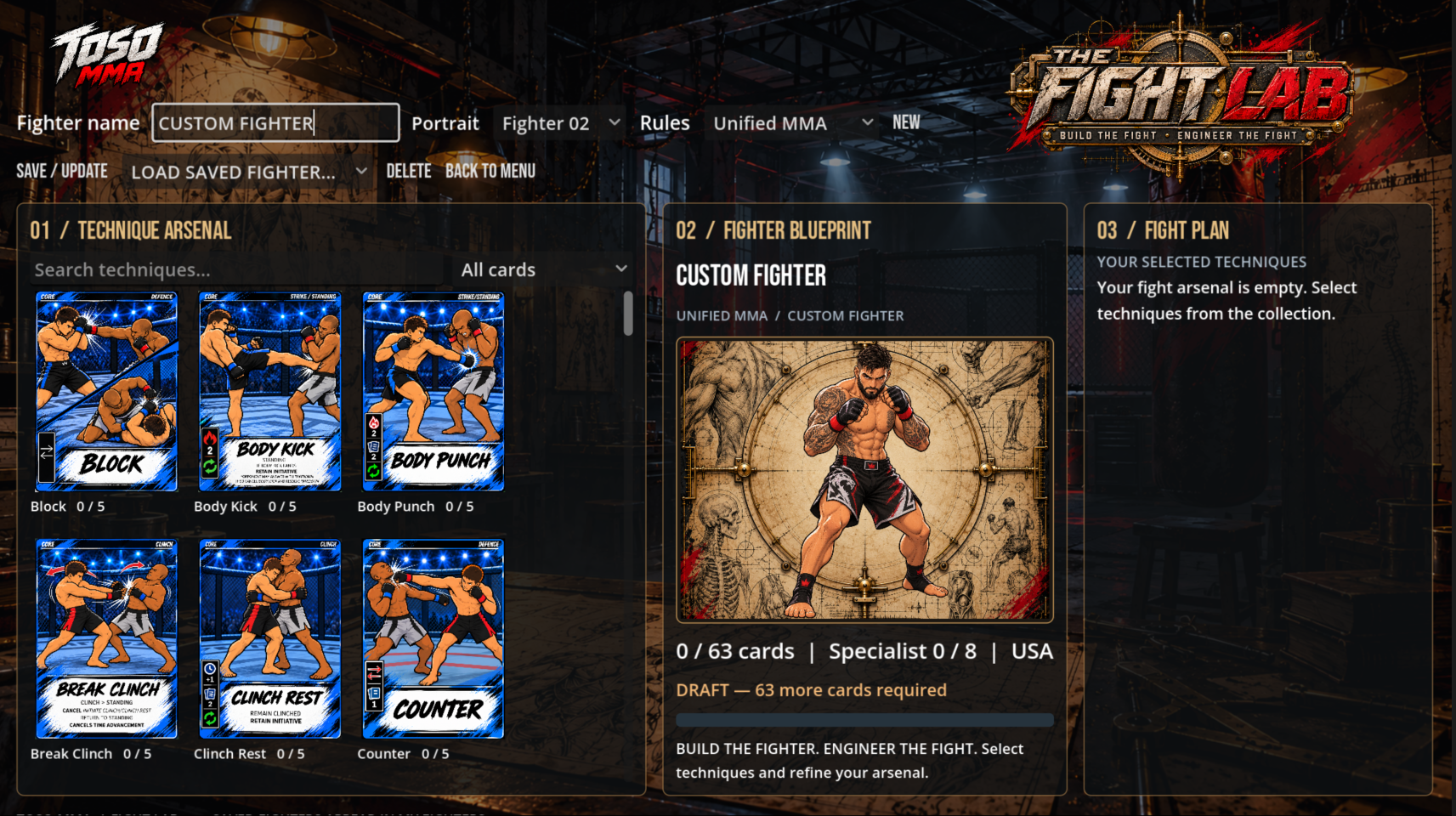TOSO MMA pre-alpha development capture 10