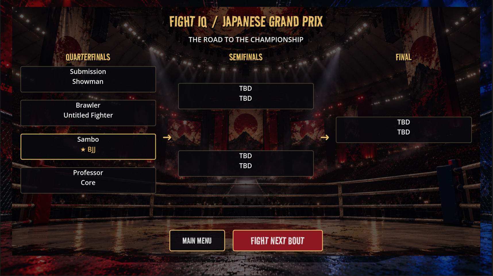 TOSO MMA pre-alpha development capture 12
